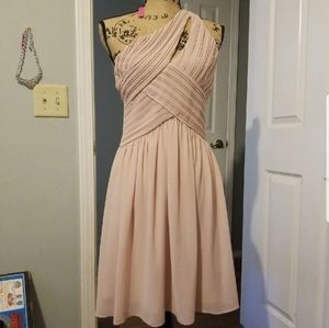 Minuet light peach dress